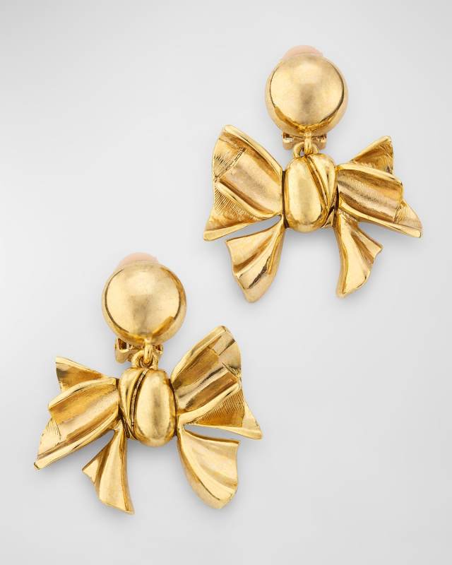 Bow Clip-On Earrings